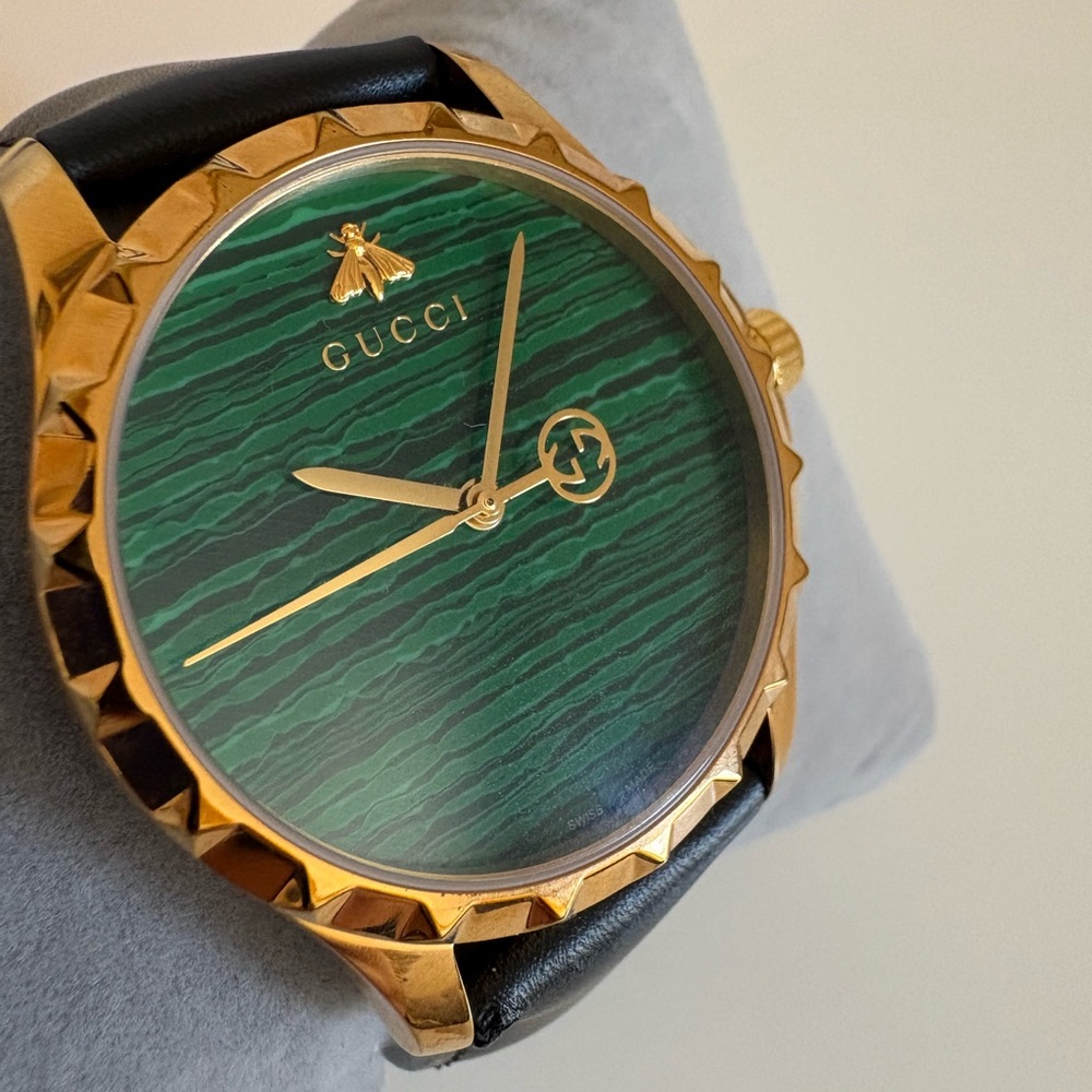 Gucci G-timeless 38mm green malachite dial - Picture 2 of 6
